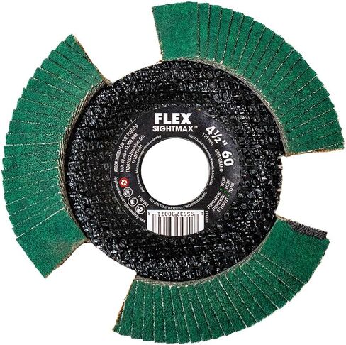 FLEX 4-1/2-inch 60 Grit SightMAX Flap Disc, Type 29 - FA302002 in Kuwait