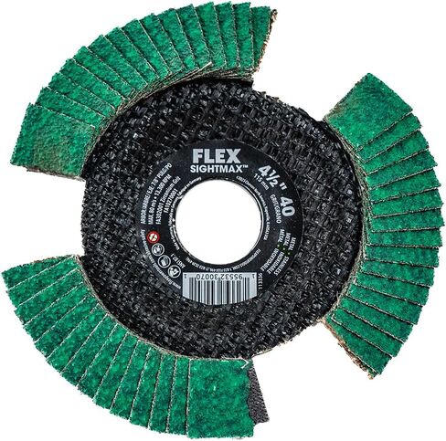 FLEX 4-1/2-inch 60 Grit SightMAX Flap Disc, Type 29 - FA302002 in Kuwait