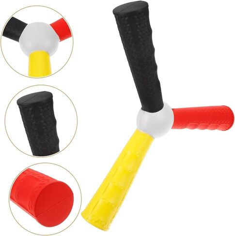 Throwing Stick Training Tool Interactive Toy Multi-handle Stick Catch Stick Focus-improving Toy Multicolor Stick Hand Exercise Toy Funny Plaything Stick Catching Toy Colored Stick in Kuwait