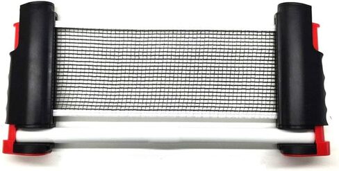 شبكات بينج بونج، شبكات تنس الطاولة، شبكة بديلة قابلة للسحب وقابلة للتعديل، حامل سفر متنقل لأي طاولة - طول قابل للتعديل 190 سم/72 (كحد أقصى) in Kuwait