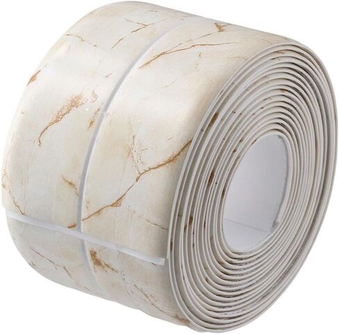 2" x 102"Caulk Strip,Bath & Kitchen Caulk Tape Sealant Strip,PVC Self Adhesive Tub and Wall Sealing Tape Caulk Sealer,Caulk Strip for Kitchen Sink Toilet Bathtub in Saudi Arabia