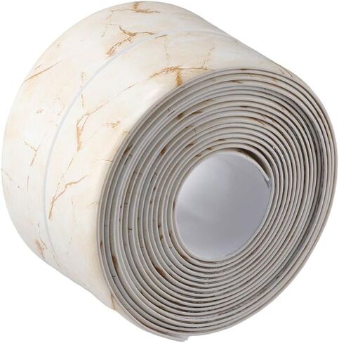 2" x 102"Caulk Strip,Bath & Kitchen Caulk Tape Sealant Strip,PVC Self Adhesive Tub and Wall Sealing Tape Caulk Sealer,Caulk Strip for Kitchen Sink Toilet Bathtub in Saudi Arabia