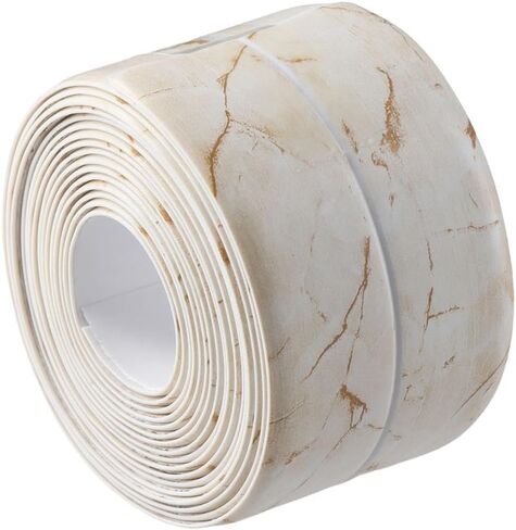 2" x 102"Caulk Strip,Bath & Kitchen Caulk Tape Sealant Strip,PVC Self Adhesive Tub and Wall Sealing Tape Caulk Sealer,Caulk Strip for Kitchen Sink Toilet Bathtub in Saudi Arabia