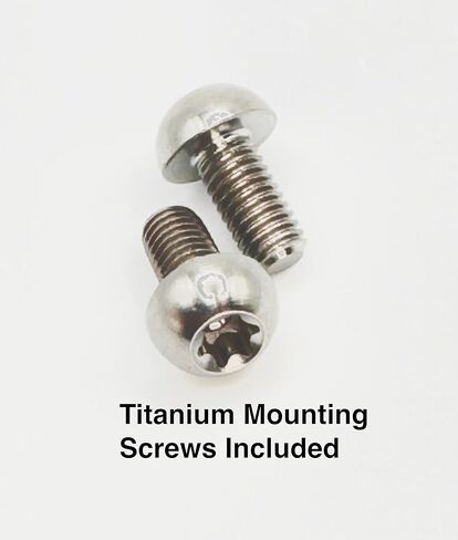 Titanium Water Bottle Cage for Bikes by LITHE GOODS, Ti screws included (Lighter Weight) in Saudi Arabia