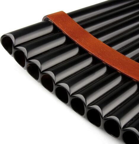15 Pipes Pan Flute G Key Chinese Traditional Musical Instrument Pan Pipes Woodwind Instrument (left hand) in Kuwait