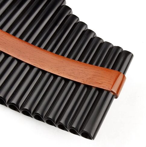 15 Pipes Pan Flute G Key Chinese Traditional Musical Instrument Pan Pipes Woodwind Instrument (left hand) in Kuwait