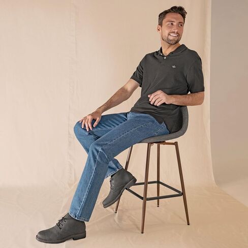 Dockers Mens Dartford Plain-Toe Lace Up Casual Boots in Saudi Arabia