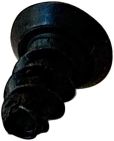 Small Parts 0404LTUB Steel Thread Rolling Screw for Plastic, Black Oxide Finish, 82 Degree Flat Head, Star Drive, #4-20 Thread Size, 1/4" Length (Pack of 100) in Saudi Arabia