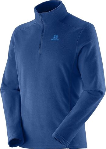Salomon Men's Panorama Half Zip Mid Layer Jacket in Saudi Arabia