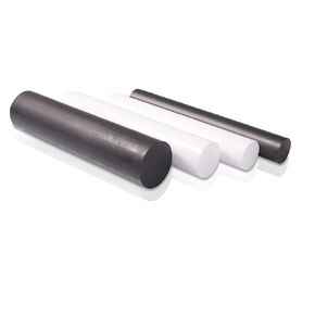 Black HDPE Rod 2 1/2" Diameter x 1' Length