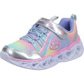 Skechers Girls Heart Lights-Rainbow Lux Sneaker