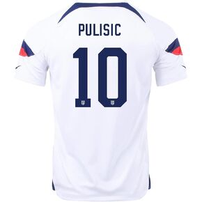 2022-2023 USA United States Home Football Soccer T-Shirt Jersey White