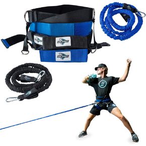 Core Velocity - The Core Velocity Belt System for Pitching & Hitting, Increases Velocity and Accuracy, Belt & Resistance Bands for Baseball/Softball