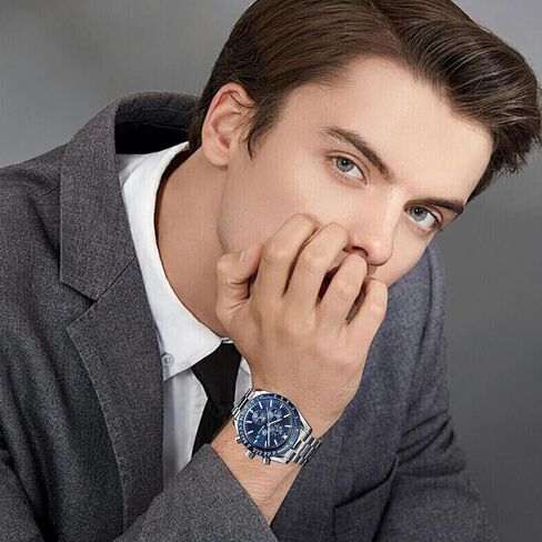 BENYAR Classic Fashion Elegant Chronograph Watch Casual Sport Leather Band Mens Watches 5140L in Saudi Arabia