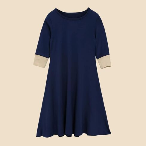 FYMNSI Muslim Clothes for Girls Kids Abaya Long Sleeve Dress with Cotton Full Cover Hijab Islamic Kaftan Prayer Dresses 2PCS in Kuwait