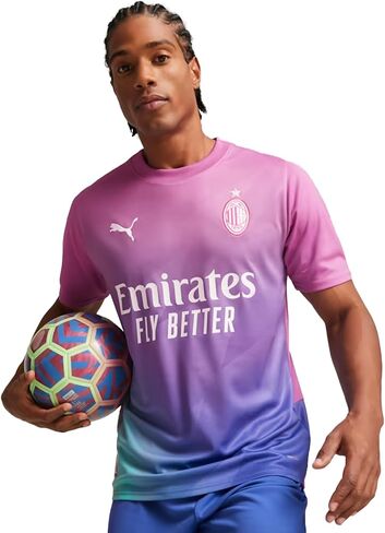 PUMA Men's Soccer AC Milan 23/24 Third Jersey - Celebrating Inclusivity and Passion for The Unconventional in Saudi Arabia