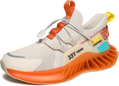 XIDISO Mens Running Shoes Womens Slip On Blade Mesh Fashion Men’s Sneakers Athletic Tennis Sports Cross Casual Training Walking Shoe for Men in Saudi Arabia