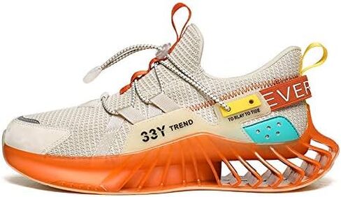 XIDISO Mens Running Shoes Womens Slip On Blade Mesh Fashion Men’s Sneakers Athletic Tennis Sports Cross Casual Training Walking Shoe for Men in Saudi Arabia