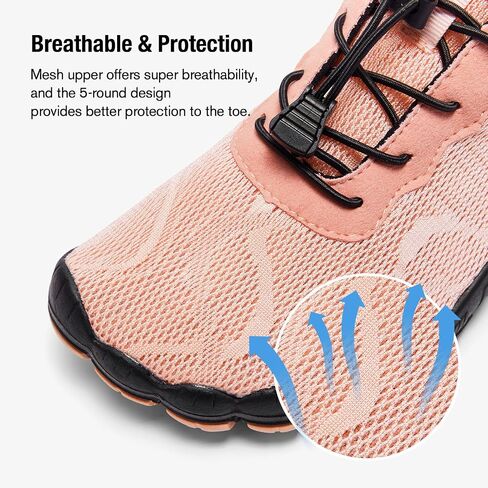 hiitave Womens Water Shoes Quick Dry Barefoot for Swim Diving Surf Aqua Sports Pool Beach Walking Yoga in Saudi Arabia