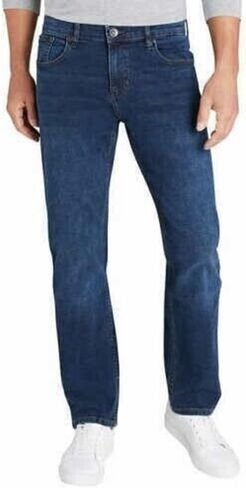 Chaps Men's Jeans - Classic Fit Straight Leg Jeans - Comfort Stretch Denim Jeans for Men in Saudi Arabia