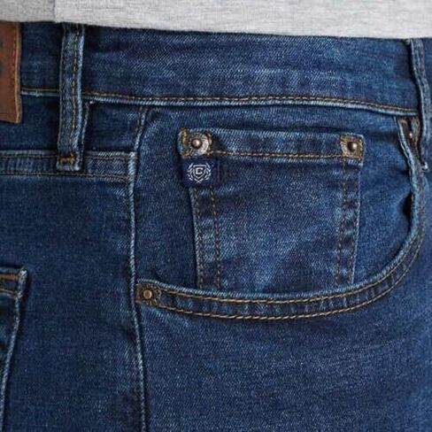 Chaps Men's Jeans - Classic Fit Straight Leg Jeans - Comfort Stretch Denim Jeans for Men in Saudi Arabia