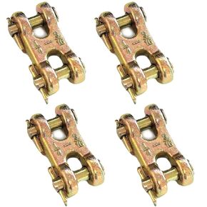 (عبوة من 2) وصلة إصلاح سلسلة أمان 5/16 بوصة Twin Clevis 3900 رطل حد حمل العمل