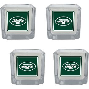 Siskiyou Sports NFL New York Jets Scented Candles, 4 pk One Size, Team Colors
