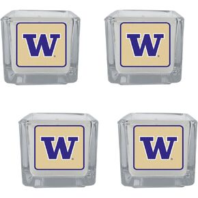 Siskiyou Sports NCAA Washington Huskies Scented Candles, 4 pk One Size, Team Colors