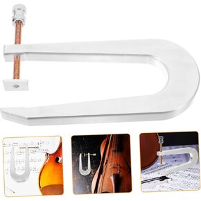 Violin Bracing Clamp Cello Beam Clamp Cello Supplies Cello Accessory Violin Beam Clips Tool Violin Beam Clamp Music Beam Clip Violin Sticky Beam Clamp Metal Guitar Component