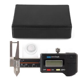 Electronic Digital Caliper, 1.5V Stainless Steel Micro Electronic Digital Display Triple Use Ruler Thickness Measuring Caliper Gauge, 0~25mm Measuring Range, 0.03mm Accuracy