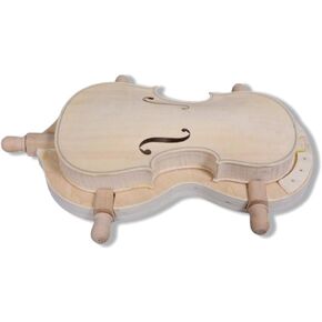 Yinfente 4/4 3/4 Violin Cradle Tools for Carving Repair Violin Making Tool Hold Violin Body Salver Violin Luthier Tools