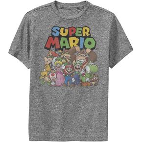 Nintendo Kids Group Shot Youth Pullover Hoodie