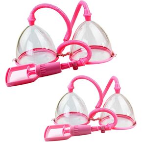 Manual Breast Enhancer,Breast Enhancer Breast Cup Breast Sucker,Adult Erotic Products (Size : Medium)