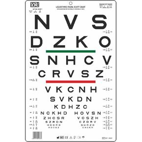 مخطط لوغاريتمي لحدة البصر مع حرف سلون 13 قدمًا in Kuwait