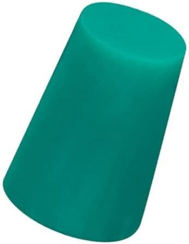 Caplugs SH-31762 Neoprene Plug - GN105 Tapered Masking Plug, Max ID 0.375" Min ID 0.250", Green (100/Bag) in Saudi Arabia