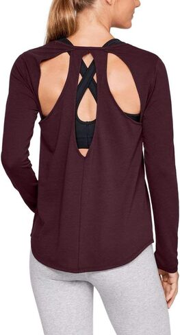 Under Armour Women's Pindot Open Back Long Sleeve in Saudi Arabia