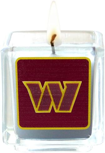 شموع معطرة من Siskiyou Sports NFL Washington Commanders، 4 قطع مقاس واحد، ألوان الفريق in Saudi Arabia
