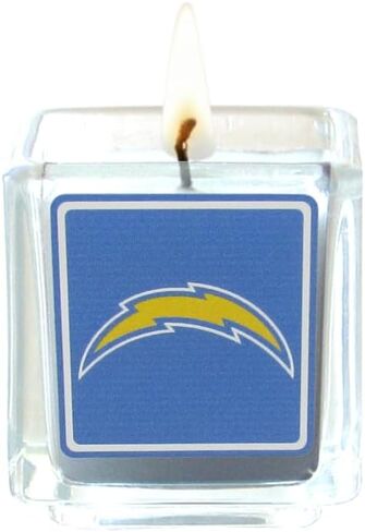 شموع معطرة من Siskiyou Sports NFL Los Angeles Chargers، 4 قطع مقاس واحد، ألوان الفريق in Saudi Arabia
