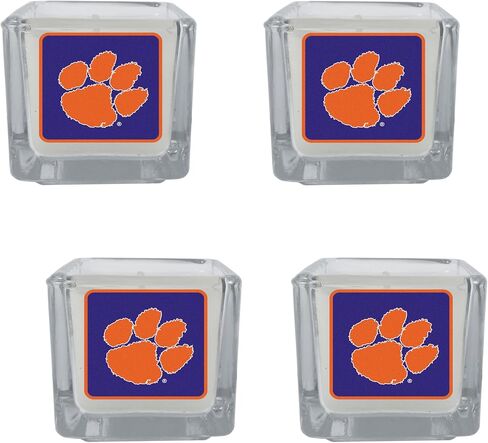 Siskiyou Sports NCAA Clemson Tigers Scented Candles, 4 pk One Size, Team Colors in Saudi Arabia