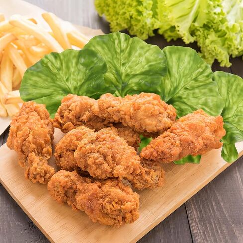 Garneck 3PCS Artificial Lettuce Leaves - Fake Vegetables Leaf - 1:1 Reproduction of Simulated Vegetable Models for Home Kitchen Food Playset Display Window Photography Props in Saudi Arabia
