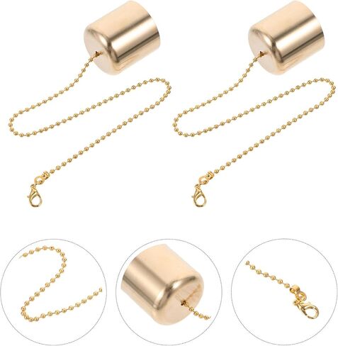 alipis النحاس عاكس الضوء النفط مصباح snuffer، 2pcs إخماد غطاء إطفاء، شمعة snuffer تيكي الشعلة استبدال snuffer لهب snuffer الفتيل طفاية حريق in Saudi Arabia