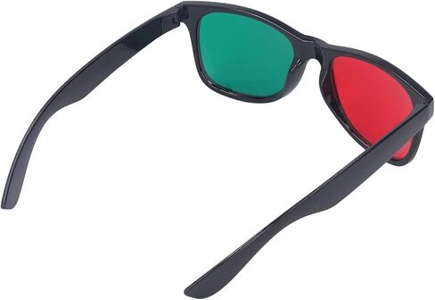 Red Green Stereo Test, Eye Training Low Vision Test Chart, for Stereopsis Improvement, Autonomy Movement, and Vision Disorders in Saudi Arabia