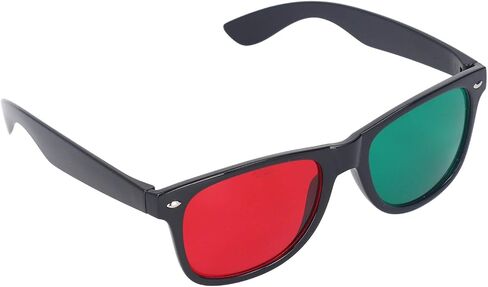 Red Green Stereo Test, Eye Training Low Vision Test Chart, for Stereopsis Improvement, Autonomy Movement, and Vision Disorders in Saudi Arabia