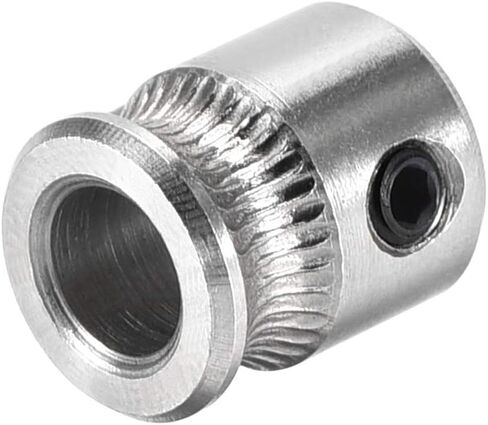 Uxcell MK8 Drive Gear Direct Extruder Drive 5 مم تتحمل للطارد قطعتين in Saudi Arabia