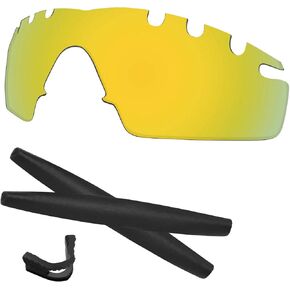 Predrox M Frame Strike Vented Lenses & Rubber Kits Replacement for Oakley Sunglass Polarized in Kuwait