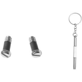 Replacement Sunglass Screw Compatible for RayBan RB2132 Wayfarer Sunglasses,with Screw Driver Golden