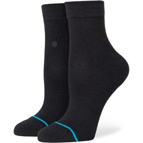 Stance Lowrider Quarter Socks (Medium, Black)
