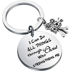 LQRI Movie Camera Keychain Film Director Gift Filmmaker Gift Film Student Graduation Gift