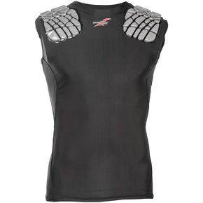Integrated Men's Sleeveless Shoulder Shirt