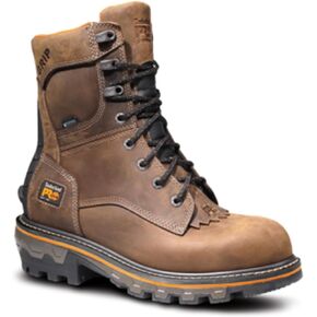 Timberland PRO Men's Boondock Hd Logger 8" Soft Toe Waterproof WP